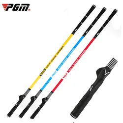 PGM Golf Double-handled Swing Stick Beginner Training Supplies Posture Correction Exercise Stick  Golf Soft Rod Practice Rod