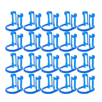 

20pcs New Blue Disposable Cotton Roll Holder Clip Dental Lab Set Supplies Orthodontic Clinic Dental For For Dentist Holder N0C4