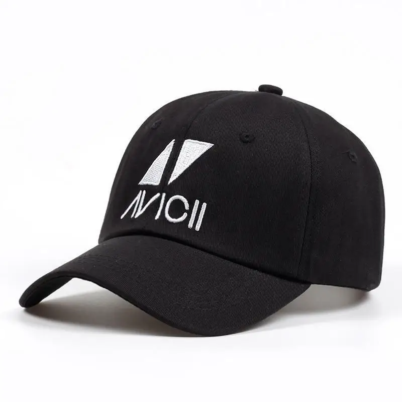 Бейсбольная кепка с принтом "avicii"