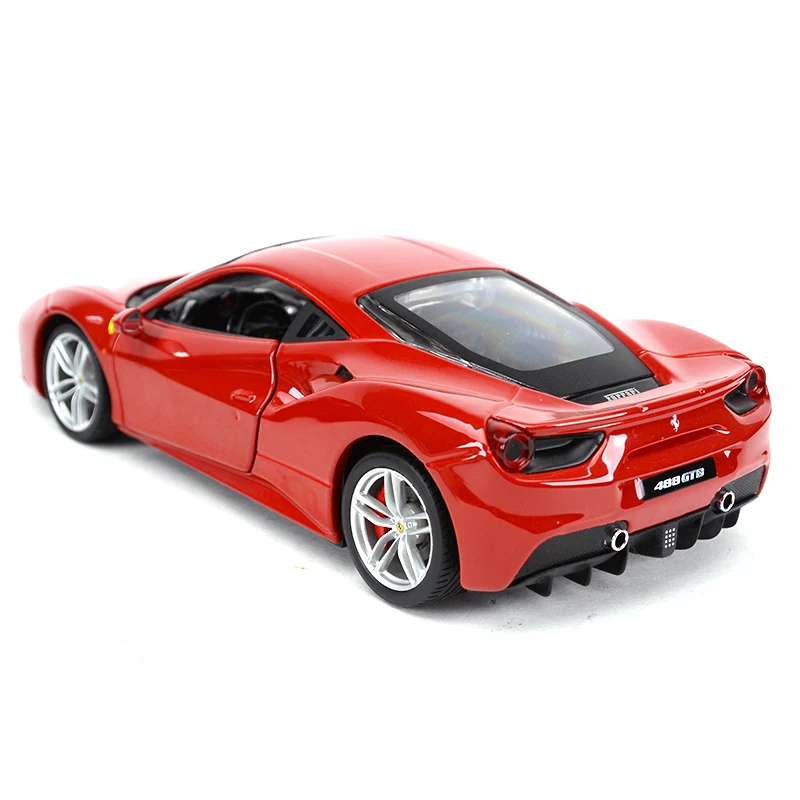 Bburago 1:24 Ferrari 488 GTB спортивный автомобиль статические литые транспортные средства