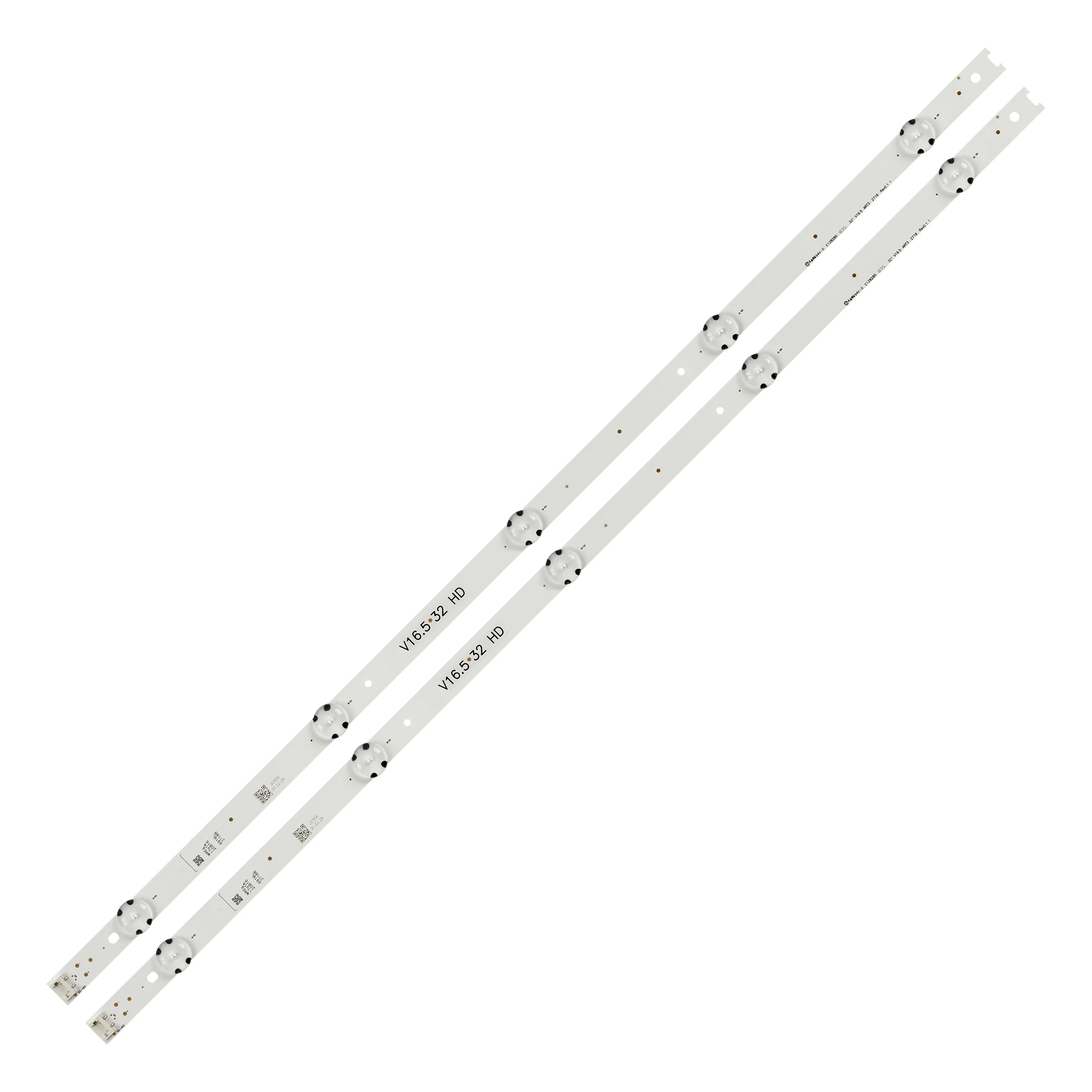 

Светодиодная лента для подсветки V16.5 32 HD ART3 2718 6916L-2718A 6916L-2718B для LG 32LH515B 32LJ600b, 2 шт.