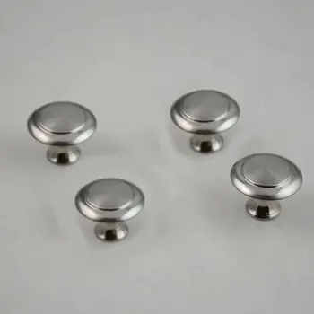 

12 Pcs Door Knobs Cabinet Handles Cupboard Drawer Kitchen Stainless Steel DIY UK