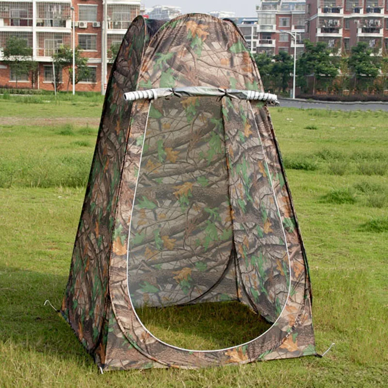 

Manufacturers Wholesale Outdoor Equipment Camouflage Multi-functional Quickly Open China Mobile Bath geng yi zhang Single Person