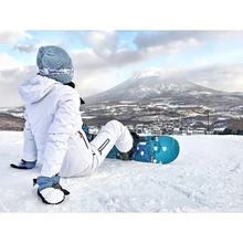 Inverno terno de esqui dos homens e das mulheres de alta qualidade jaqueta de esqui+ caldas neve quente A prova dветрозащитный