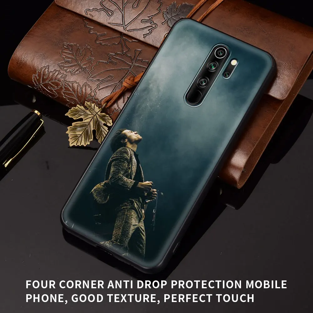 Fine Line Harry Styles Case For Xiaomi Redmi Note 9S 9 8 10 Pro 7 8T 9A 9C 8A 7A 6 6A Black Soft Phone Cover 9T K40 Funda Coque