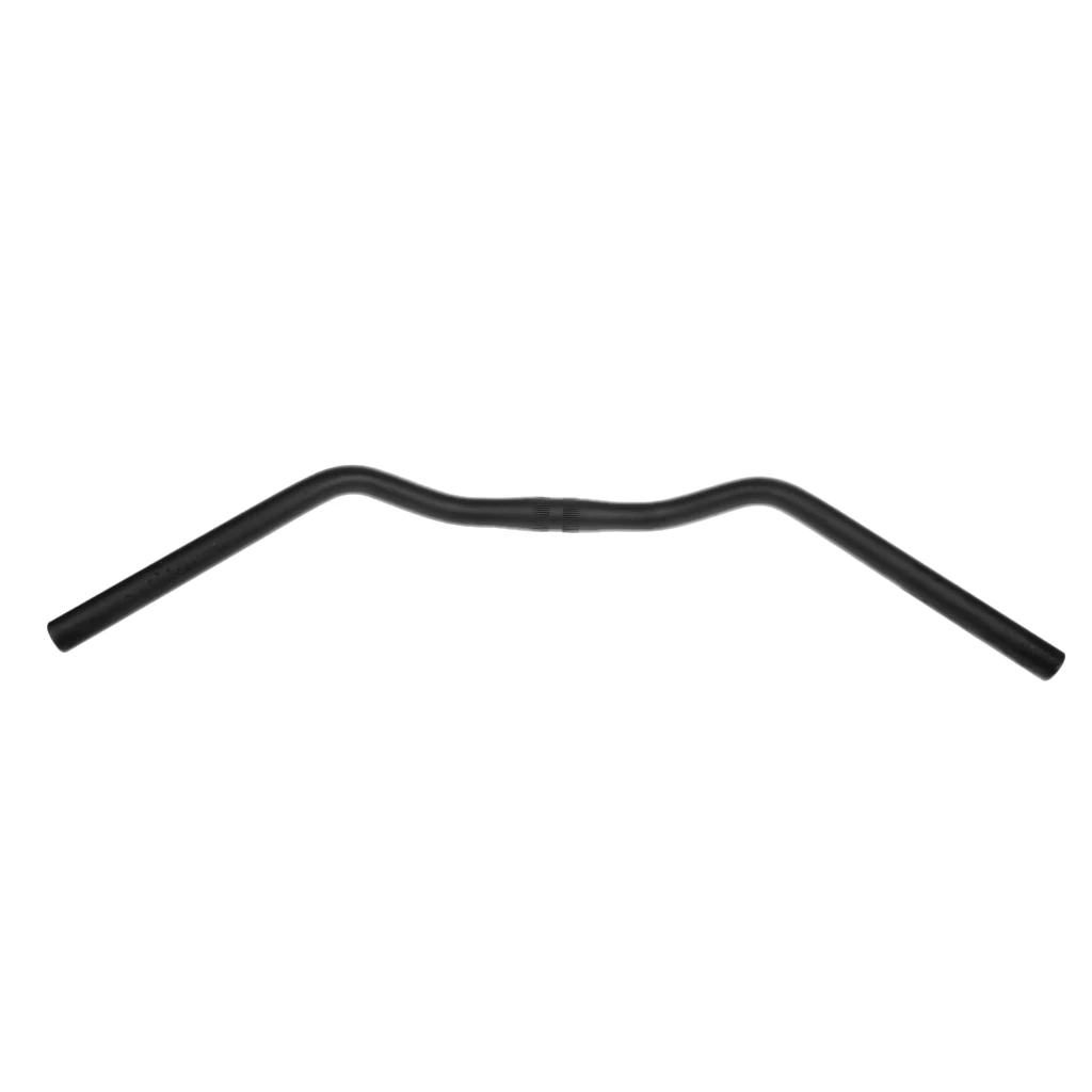 MTB Bike Handlebar Riser Bar Retro Ladies Handlebar 25.4x600mm Black