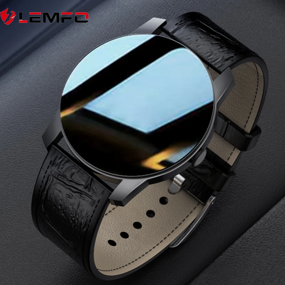 LEMFO Smartwatch 2020 полный сенсорный экран Смарт часы Для мужчин Android 15 дней в режиме