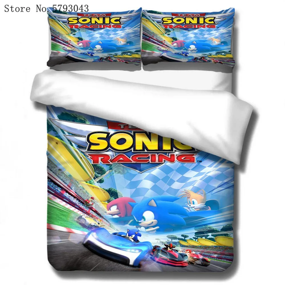 2/3 Pieces Character Cartoon Bedding Set For Kids Adults Duvet Cover AU