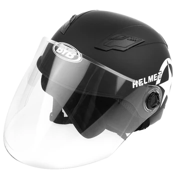 

MagiDeal Motorcycle Helmet Single Shield Racing Moto Helmet Mock Black M