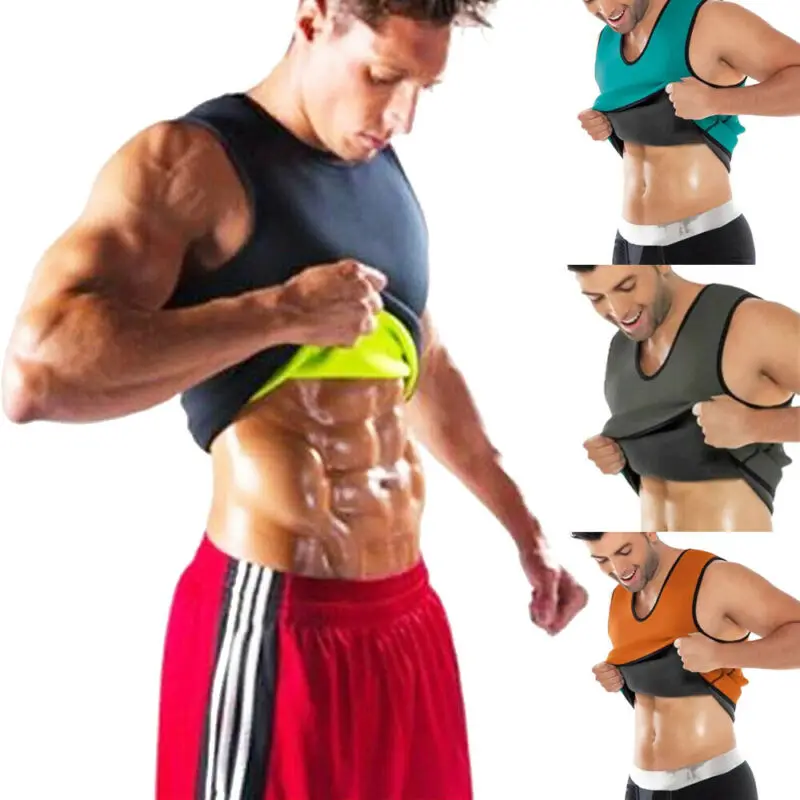 

Men Body Slimming Tummy Shaper Belly Underwear shapewear Waist Girdle Shirt Vest Size S-XXXXL