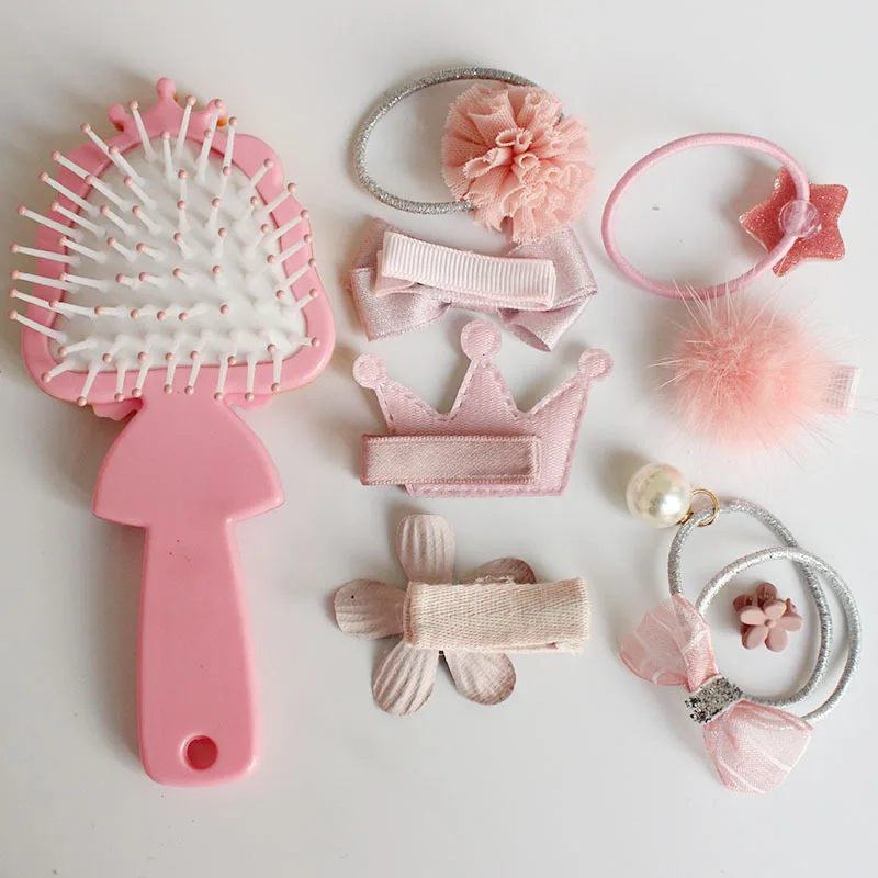 Boutique Hair Accessories Children'S Hairpin Girls Hair Rope Princess Comb Jewelry Gift Box New Year Christmas Set Gift Boutique Hair Accessories Children'S Hairpin Girls Hair Rope Princess Comb Jewelry Gift Box New Year Christmas Set Gift