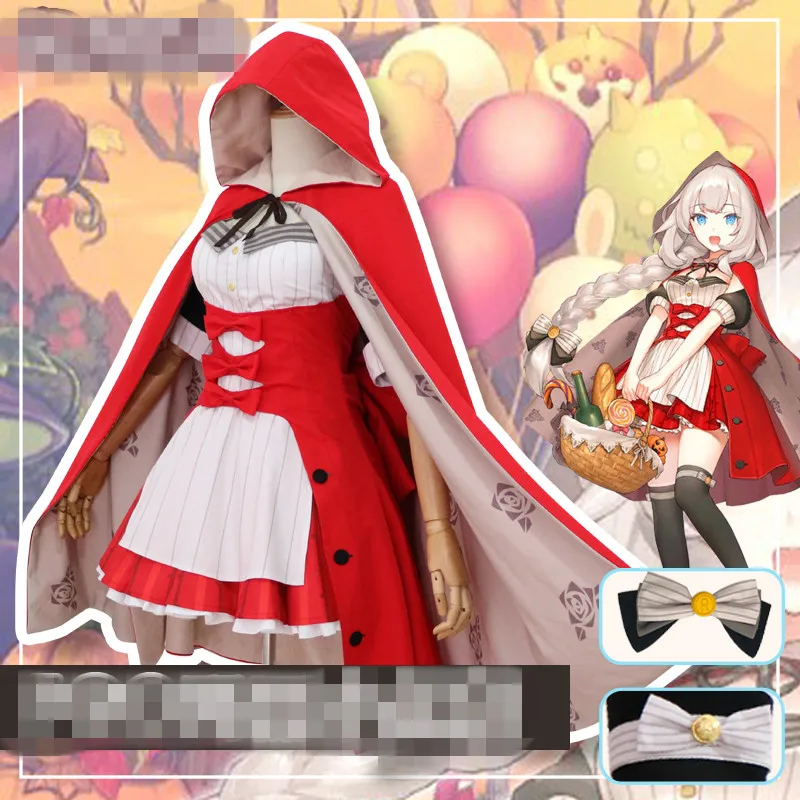

Аниме Хэллоуин косплей FGO Fate 4-я годовщина Мария Антуанетта маленький красный косплей костюм лолита платье A