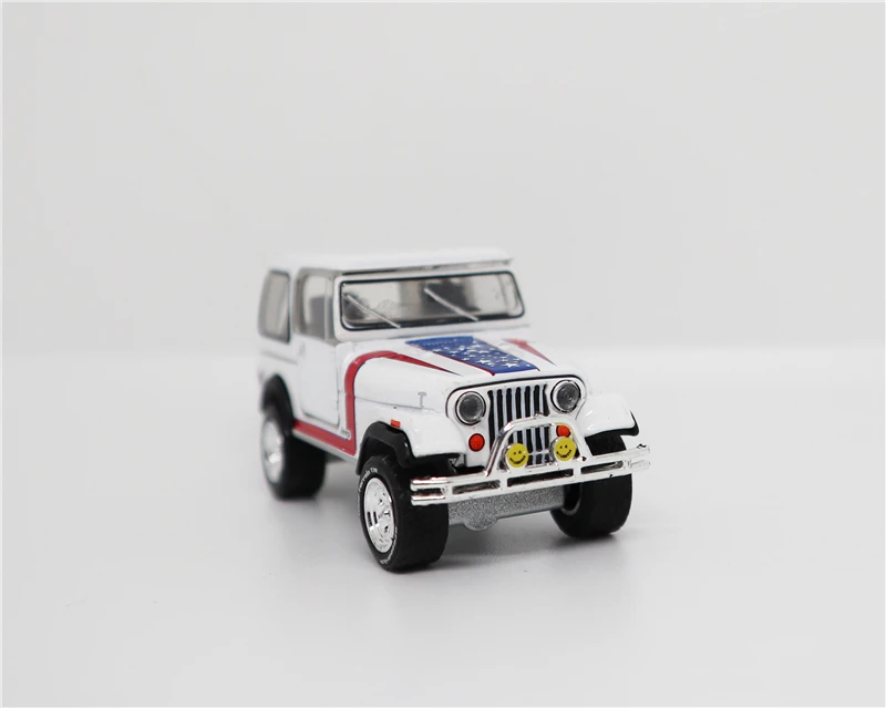 Greenlight 1: 64 джип CJ-7 1981 литая модель автомобиля без коробки