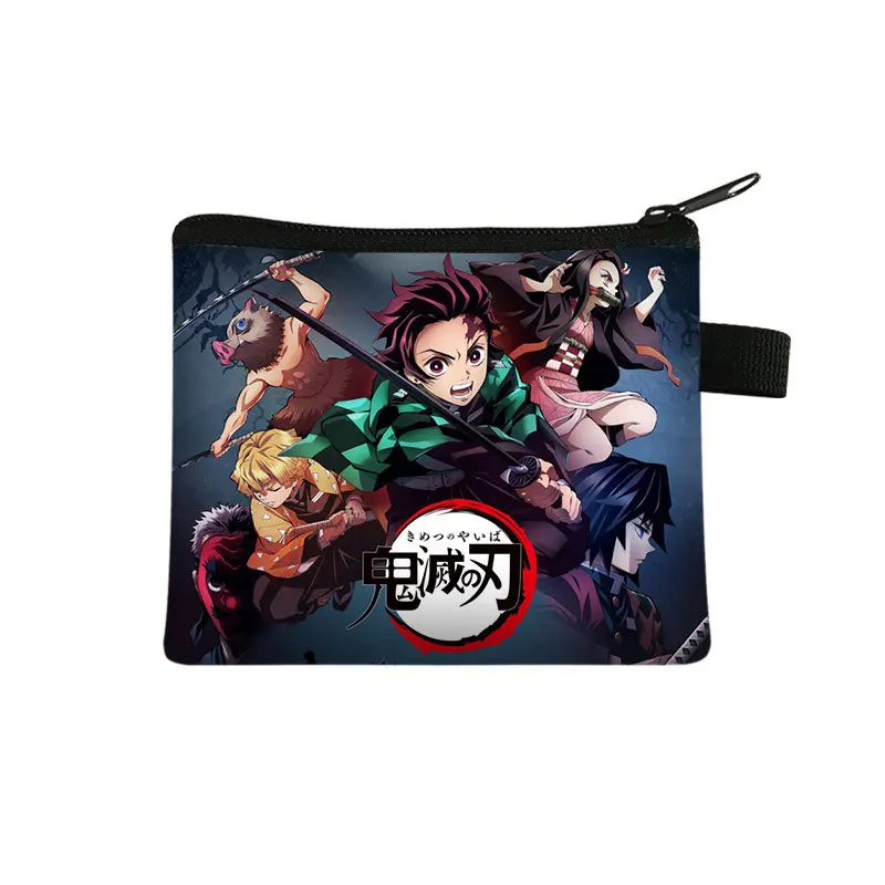 pretty woman costume 1pcs Anime Demon Slayer Coin Wallet Kimetsu No Yaiba Kamado Tanjirou Cosplay Coins Purse Cartoon Storage Bags Pouch Wallet greek goddess costume Cosplay Costumes