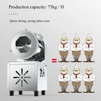 

Multi-function commercial vegetable cutter slicer machine multi-functional vegetable cutting machine