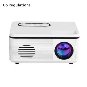 

1080P HD Mini Battery Projector LCD Led Portable Projector Home Theatre Cinema Led USB Kids Child Video Media Player