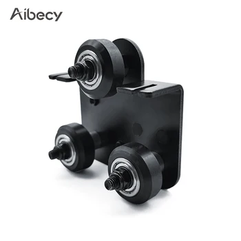 Aibecy 3Dプリンタ部品 3D押出機x-軸押出機バックプレート固定パネル気密性anetためプーリーレンチで調整可能