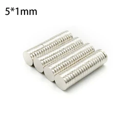10/50/100PCS 5*1  N35 Disc MAGNET Small Round Permanent  Neodymium Strong Magnet