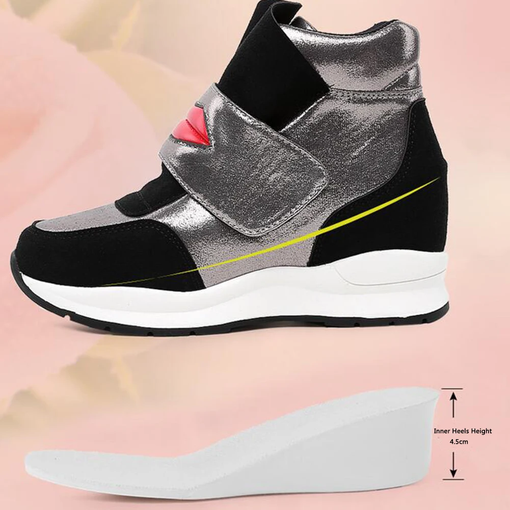 SARAIRIS hook&loop High Quality Black Sneakers Flats Shoes Leisure INS HOT Fashion Gym Casual Women Shoes Woman