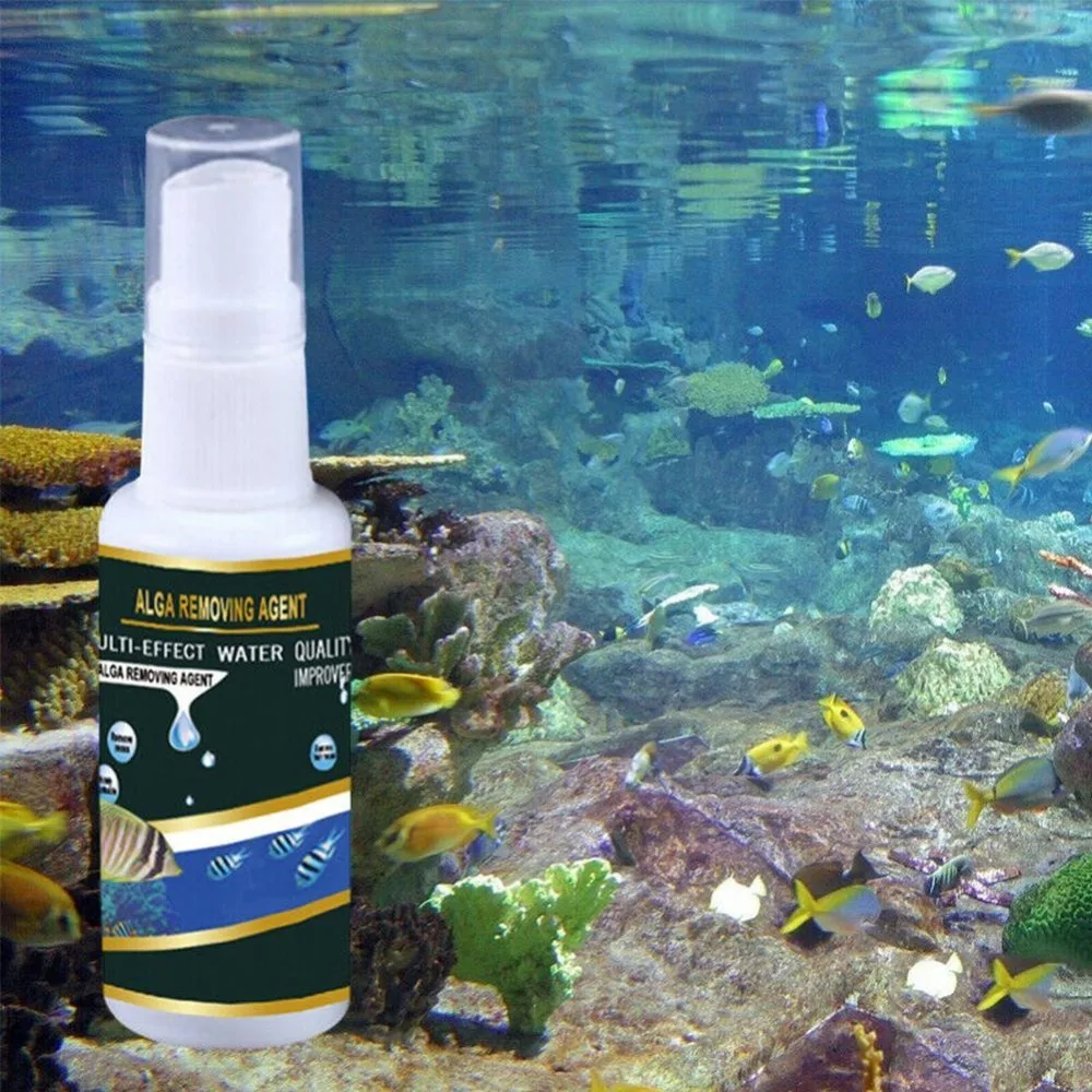 Эко-аквариум Aqua Life очиститель водорослей рост ультра сильная фильтрация 30 мл