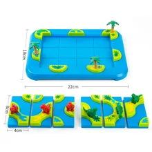 Puzzle dinosaure Jurassic IQ pour enfant, jeux de société intelligents, entraînement, Intelligence éducative, 80 défis, jouet, cadeau