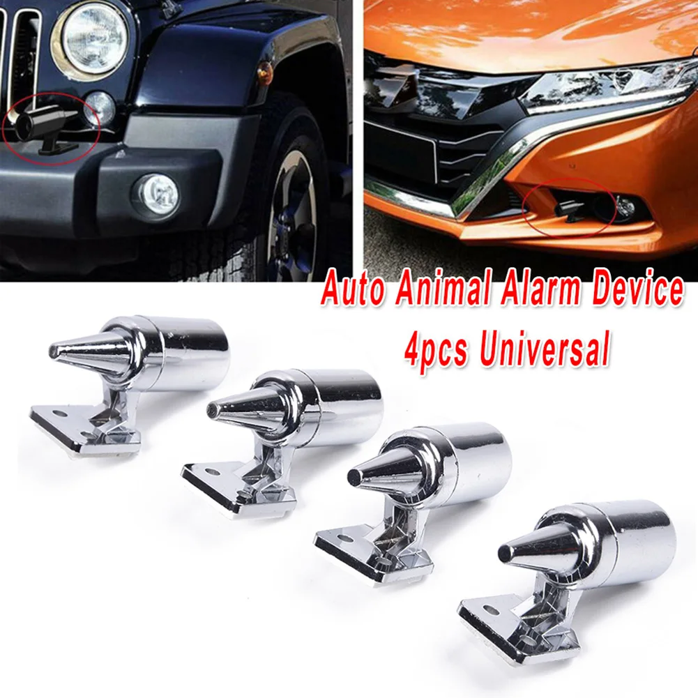4 шт. набор мотоциклов Предупреждение ющий сигнал Универсальный животное аксессуары с изображением дикой природы