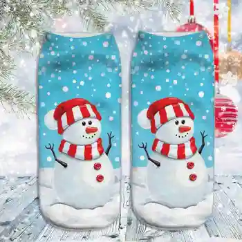 

Christmas Socks 3D Print Cartoon Funny Socks Cotton Warm Winter for Party New Year Long Socks Men Women Socks Cute Socks 19Oct