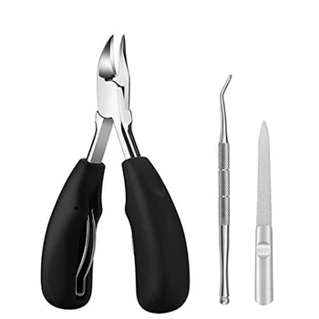 

Toenail Clippers, Thick & Ingrown Toe Nail Clippers for Men & Seniors, Pedicure Clippers Toenail Cutters