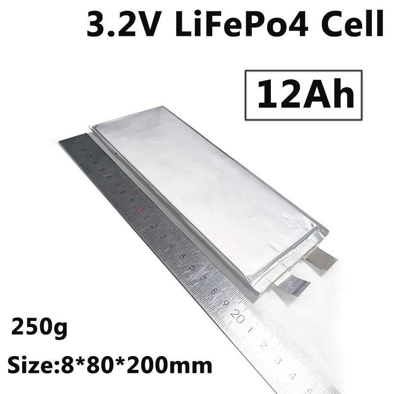 GTK В наличии! Литиевая батарея LiFePo4 3 2 12 а/ч 12000 мА/ч LFP для самостоятельной сборки 24