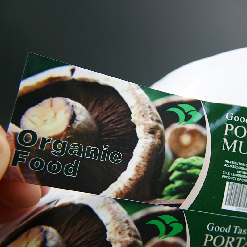 

Custom Printing Personalized Logo Label Stickers PVC Vinyl Paper PET PP Kraft Paper Seal Adhesive Sticker Labels Wedding Brand