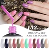 NAILCO 132 colores Vernis Semi permanente barniz UV Gel esmalte de uñas para Gel para manicura DISEÑO DE MANICURA libre de ácido barniz híbrido ► Foto 1/6