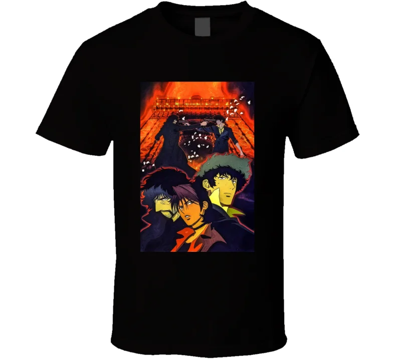 Мужская футболка Cowboy Bebop Tengoku No Tobira аниме Женская | одежда