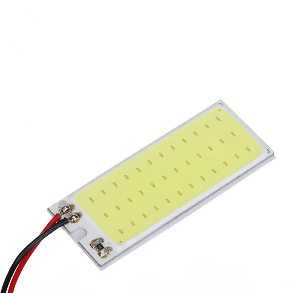 

1X W5w T10 LED COB Bulb Festoon BA9S 12V White COB LED Light Car License Plate Interior Reading lamp Wholesale CSV