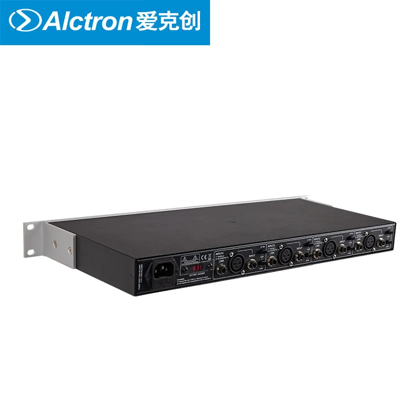 Alctron PRO DI4 4-channel active DI box used in studio or stage performance special designed to converts high-Z to low Z 