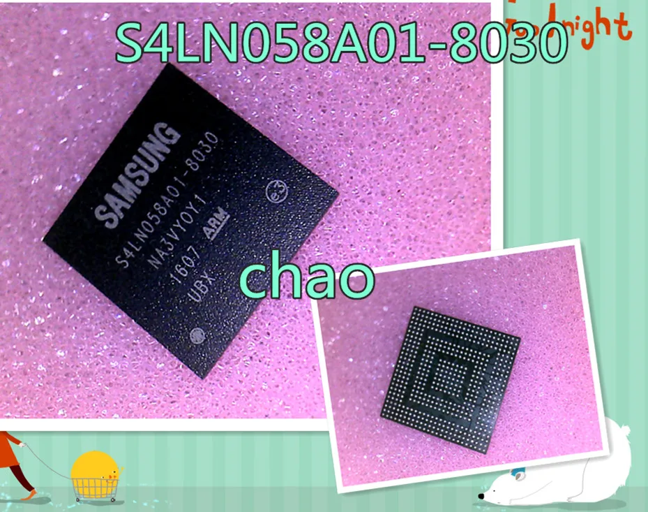 5 шт./лот S4LN058A01-8030 S4LN058A01 NEC и BGA