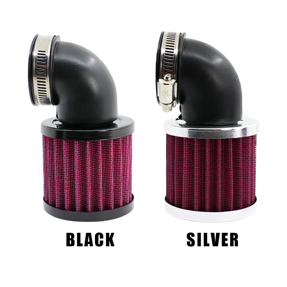 Mesh Stable Easy Install Replacement Air Filter Modified Motorcycle Accessories Right Angle Durable Universal Lightweight Bike