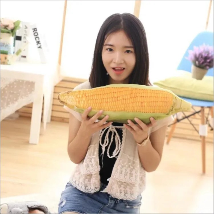 30-75 см живая Кукуруза cob фрукты овощи еда анти-стресс мягкая креативная Подушка плюшевая девочка хобби детская игрушка подарок