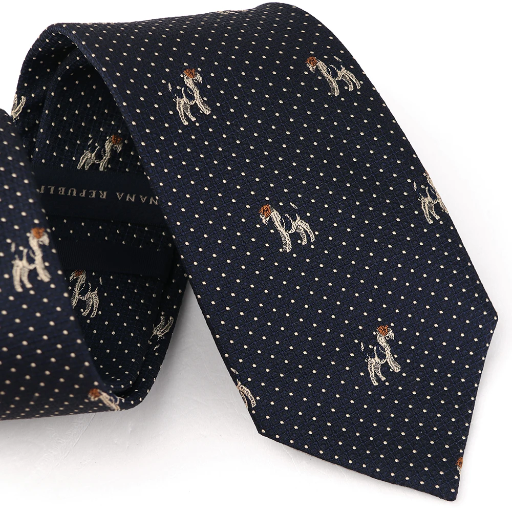 Tailor Smith Men Pure Silk Ties Woven Jacquard Floral Strip Dots Checked 100% Silk Ties Men Suit Business Office Neckties