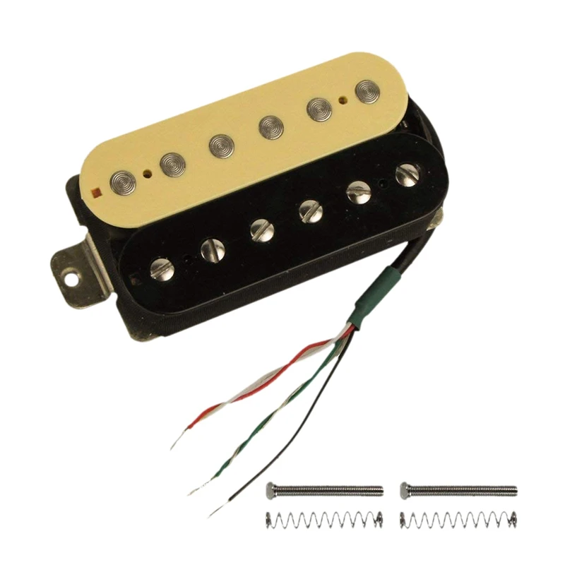 Электрогитара хамбакер звукосниматели мост Alnico V пикап(Зебра+ черный
