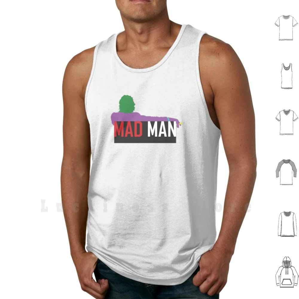 Mad Man Canotte Gilet Senza Maniche Joker Mad Men Dark Knight