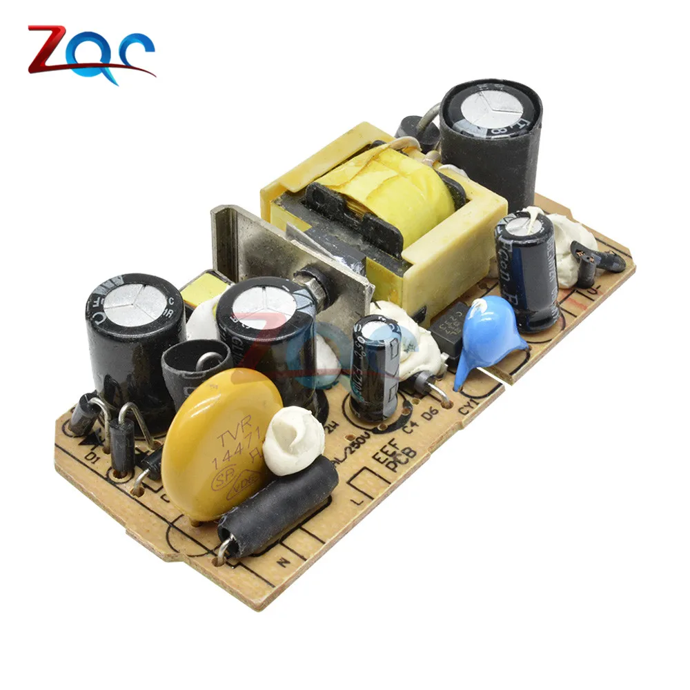 AC-DC 12V 1A 1000MA/1.2A 1200MA переключение Питание монтажная плата DC Напряжение Регулятор модуль из-за цветопередачи монитора 110V 220V 50/60HZ