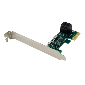 

ASM1061 PCIE X1 SATA Ⅲ 6Gbps Expansion Card Dual-Port SATA 3.0 Adapter for Laptop PC