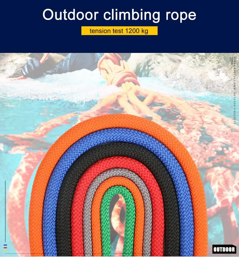 Dragonpad Outdoor Climbing Safety Rope Field Survival Equipment Supplies