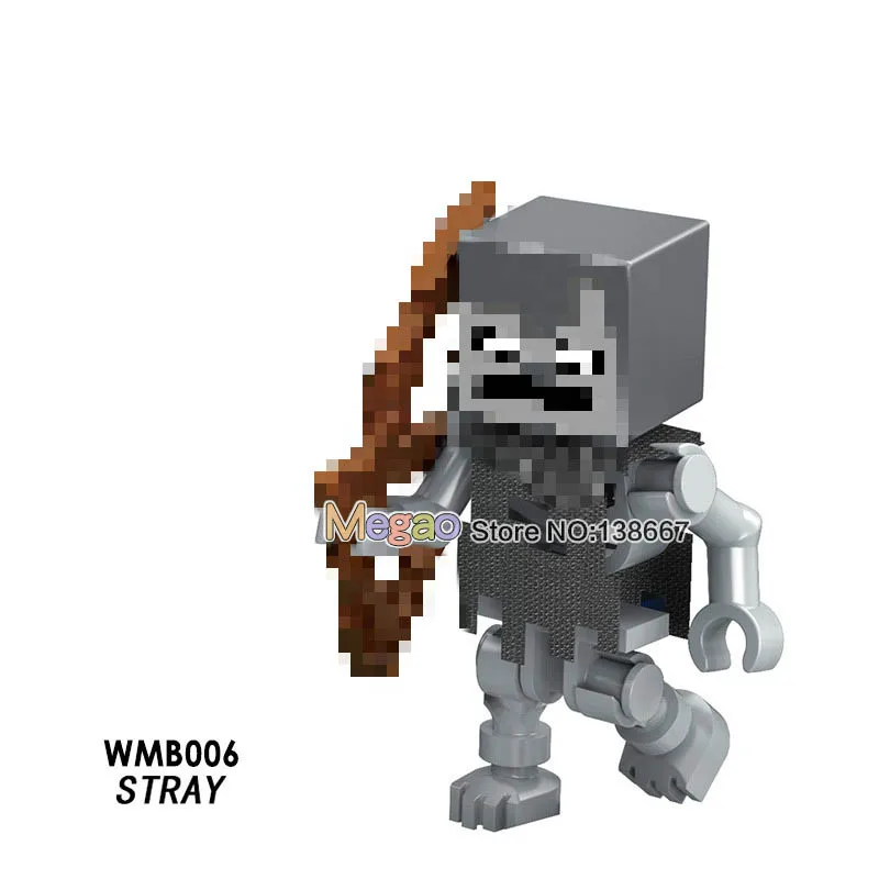 Серый 50 шт./лот My World style Star Space Plan Zombie Steve DIY строительные блоки Совместимые модели оружия детские игрушки - Цвет: Серый