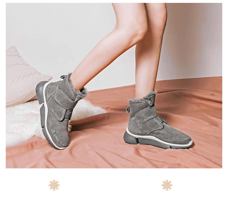 Г., зимняя обувь из натуральной кожи женские плюшевые зимние ботинки модные брендовые женские теплые ботинки с мехом, женские дышащие ботинки