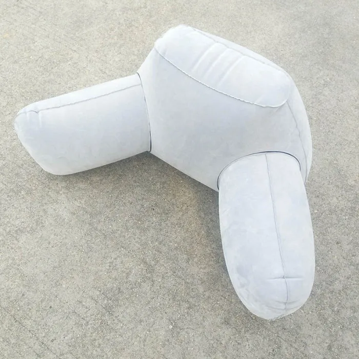 Inflatable Waist Cushion Pain Relief Soft Back Relax Waist Support Cushion H99F