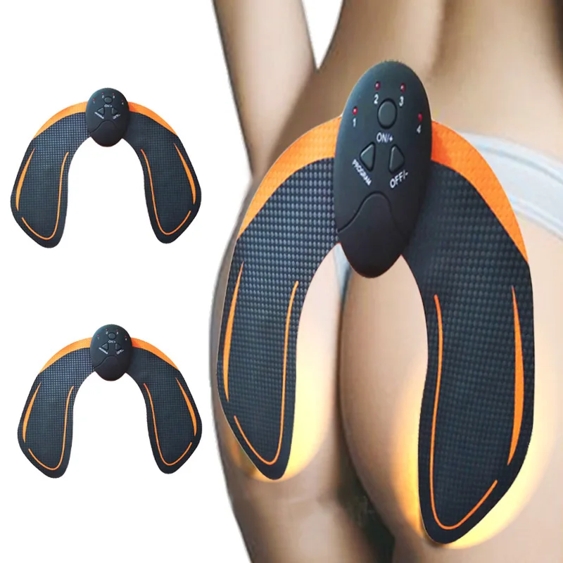 Умный ems тренажер для бедер, миостимулятор, массажер, электрический стимулятор мышц, беспроводной, для ягодиц, живота, фитнеса, тренировки, уход за телом