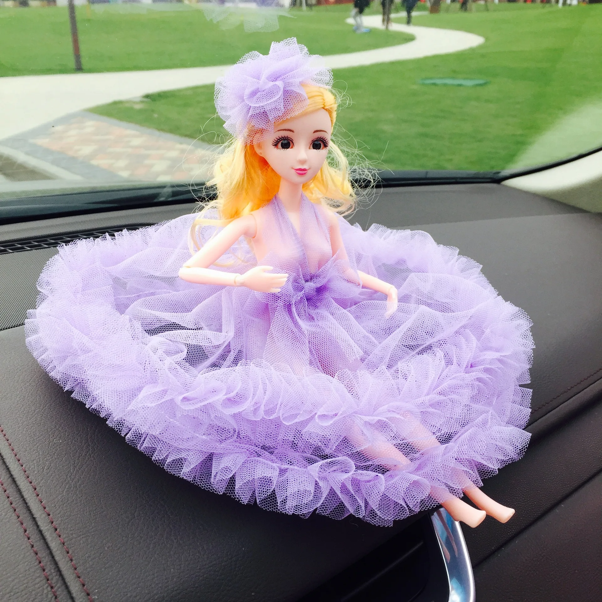 New car carrying accessories enamel doll Wedding Doll 30cm12 joint enamel doll wholesale