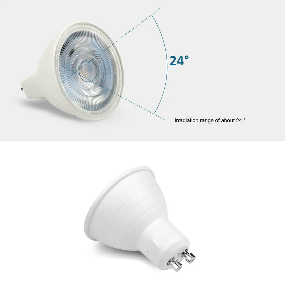 spotlight pode ser escurecido 7w 220v mr16