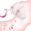 Nipple Massage Vibrator Clitoris Stimulator, Oral Sex Adult sex toys Breast Pump Enlargement Licking Nipple Vibrator for Women 1